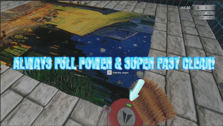 Carpet Cleaning Simulator — Robot Overtime (screenshot 2)